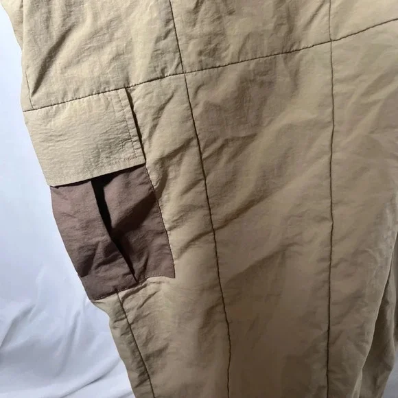 Women's Vero Moda Beige‎ High Rise Cargo Maxi Skirt Size M - Picture 4 of 7